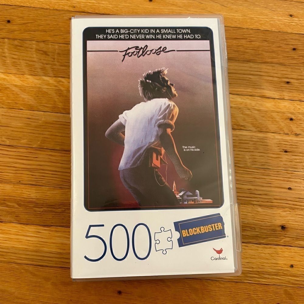 Footloose Blockbuster 500 piece jigsaw puzzle New Never Opened